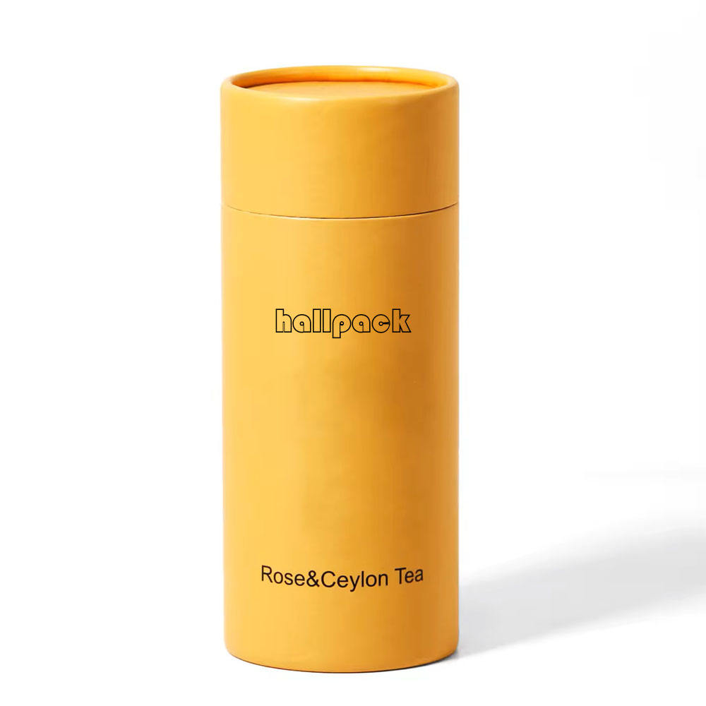 مخصص اسطوانة كرتون مسحوق الحاويات الشاي حبوب البن الشوفان ورقة أنبوب لتغليف الورق الغذاء الصف