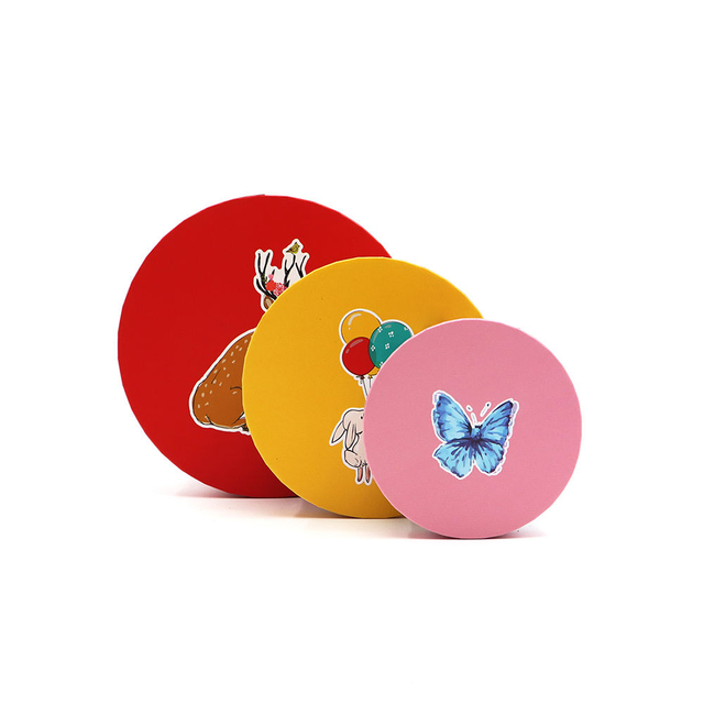 طباعة شعار مخصص حافة مسطحة صندوق أنبوب أسطواني ورق تغليف صلب من الورق المقوى صندوق هدايا للأغذية ومستحضرات التجميل ورق تغليف الأنبوب