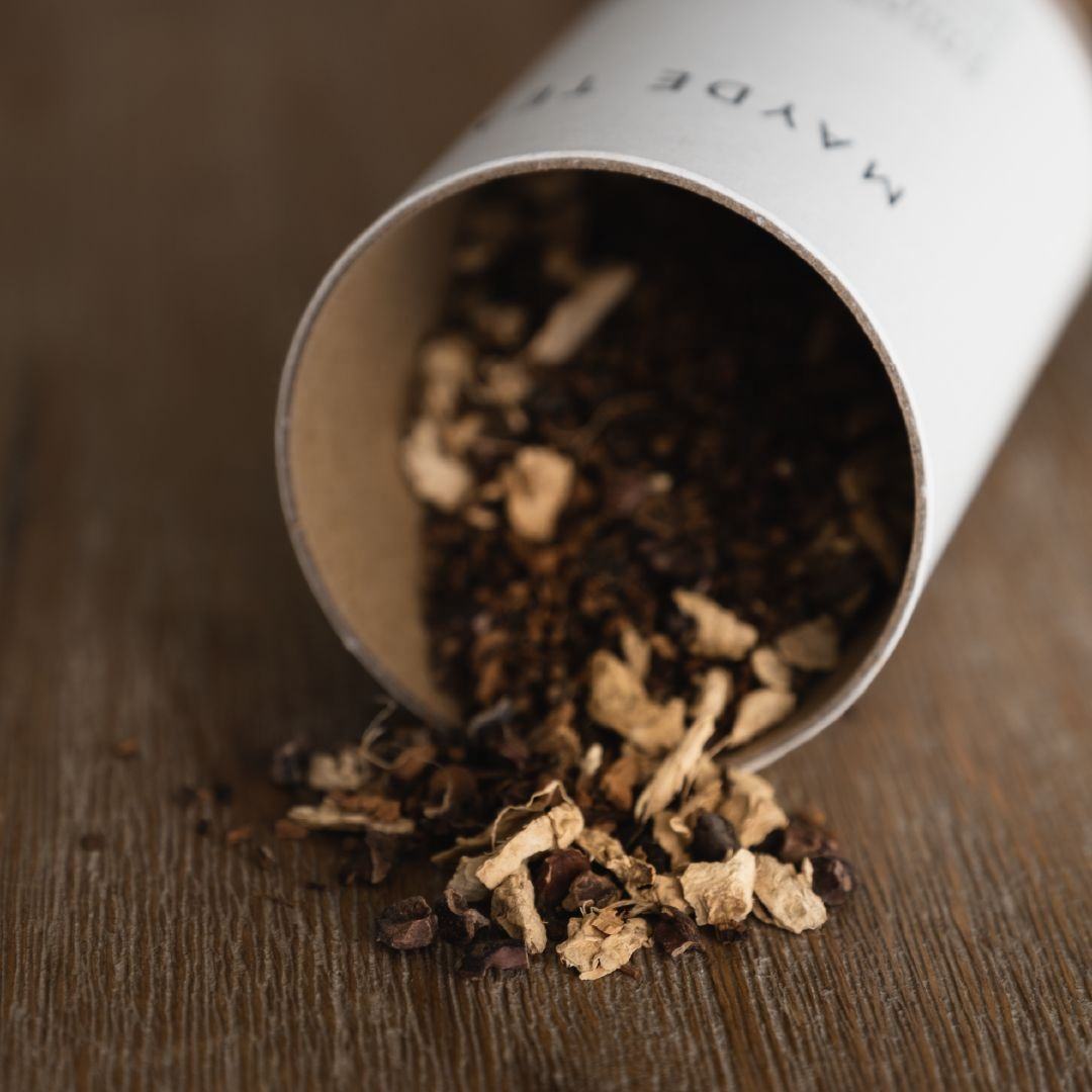 جودة عالية حسب الطلب تصميم علبة أنبوب مستديرة علبة الشاي الورقية