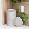 مجموعة هدايا أنبوبية مستديرة صديقة للبيئة لتغليف ورق قنبلة الدش وتغليف أنبوب الورق المقوى المخصص للصابون