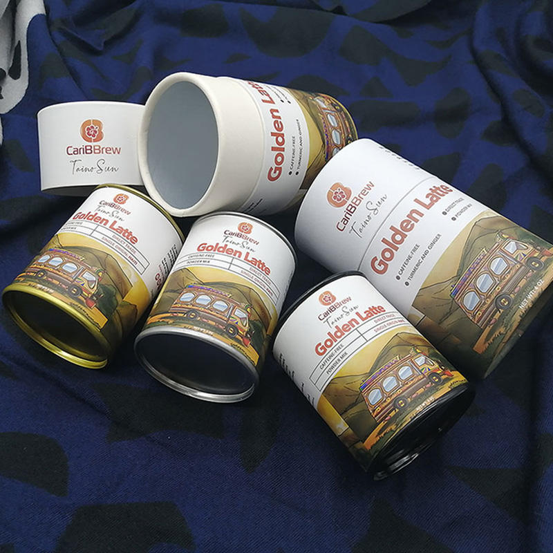 تغطية الحديد ورقة أنابيب الطعام أنبوب ورق الشاي أنبوب ورق القهوة التعبئة والتغليف