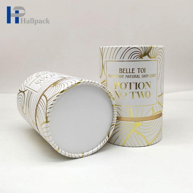 تخصيص جولة ورقة التغليف تصميم الخصر العاري الجملة أنبوب ورق الكرافت