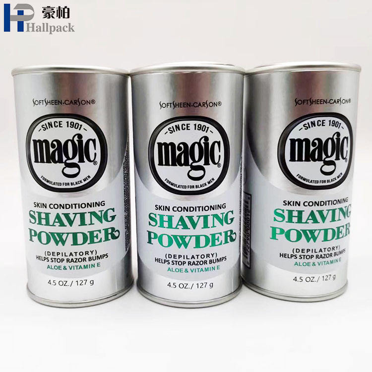 تخصيص طباعة أنبوب الورق المقوى القابل للتحلل الحيوي على شكل دائري مع غطاء حديدي