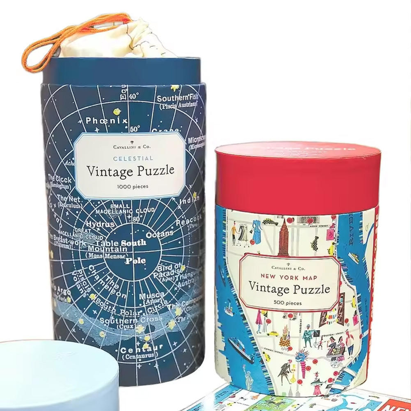 تخصيص الطباعة جولة أنبوب مربع ورق الكرافت التعبئة والتغليف للشموع الأزياء لغز كرافت كرتون أنبوب التعبئة والتغليف