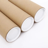 Biodegrdable Kraft Paperboard Paper Paper Canisters Bulk Poster Packaging