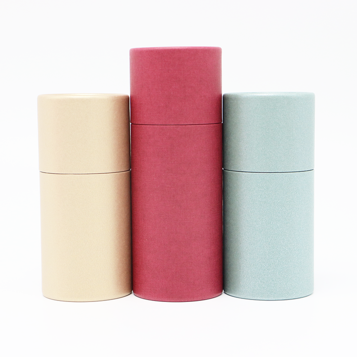 صديقة للبيئة الملابس التعبئة والتغليف كرتون اسطوانة مربع ورقة أنبوب مع نافذة للقمصان الملابس الداخلية الجوارب منشفة