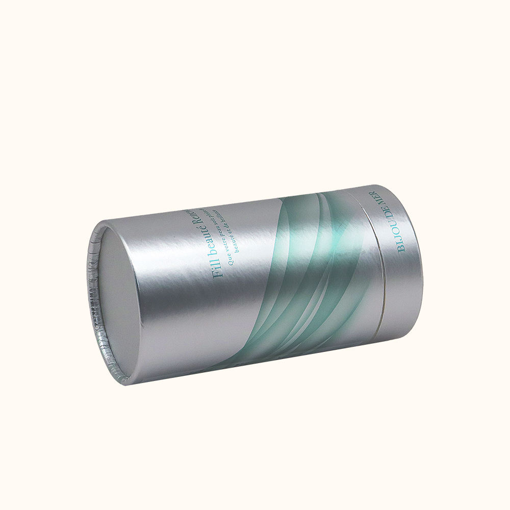 أسطوانة من الورق المقوى الصلب قابلة للتحلل الحيوي، أنبوب ورقي لمستحضرات التجميل، معالجة سطحية، حزمة أنبوب ورق الطباعة