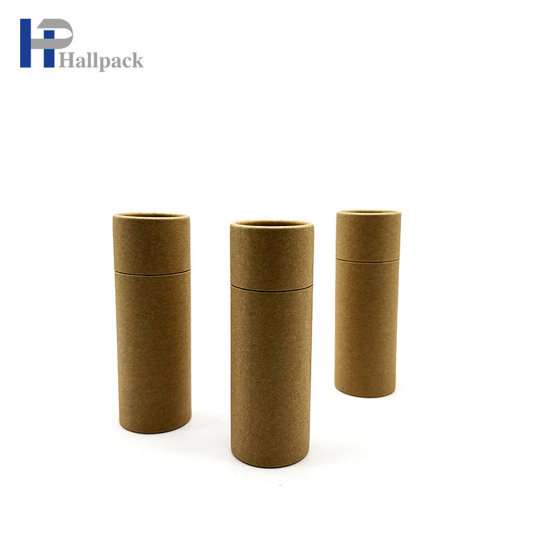 مصنع بالجملة صديقة للبيئة كرافت كرتون رفع أنبوب الورق لبلسم الشفاه 105G