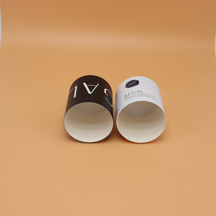 صديقة للبيئة مخصصة كرافت التعبئة والتغليف كرتون اسطوانة مربع ورقة أنبوب التعبئة والتغليف للشمعة