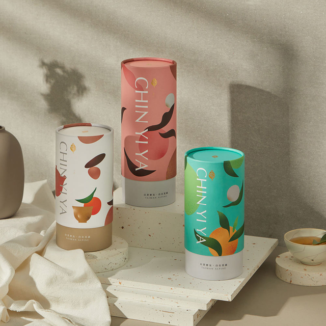 صديقة للبيئة مخصصة التعبئة والتغليف صناديق من الورق المقوى اسطوانة التعبئة والتغليف أنبوب الورق للشمعة