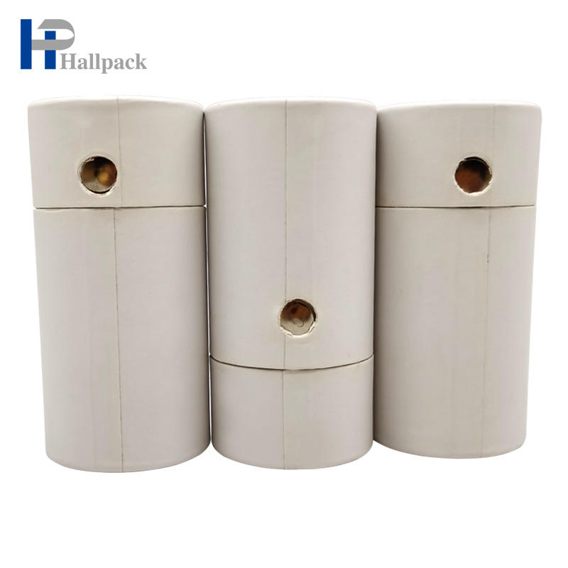 فاخر مخصص ورق الكرافت الملون جولة مربع التعبئة والتغليف ورقة شمعة مربع كرتون أنبوب التعبئة والتغليف أنبوب مع قفل أمان للأطفال