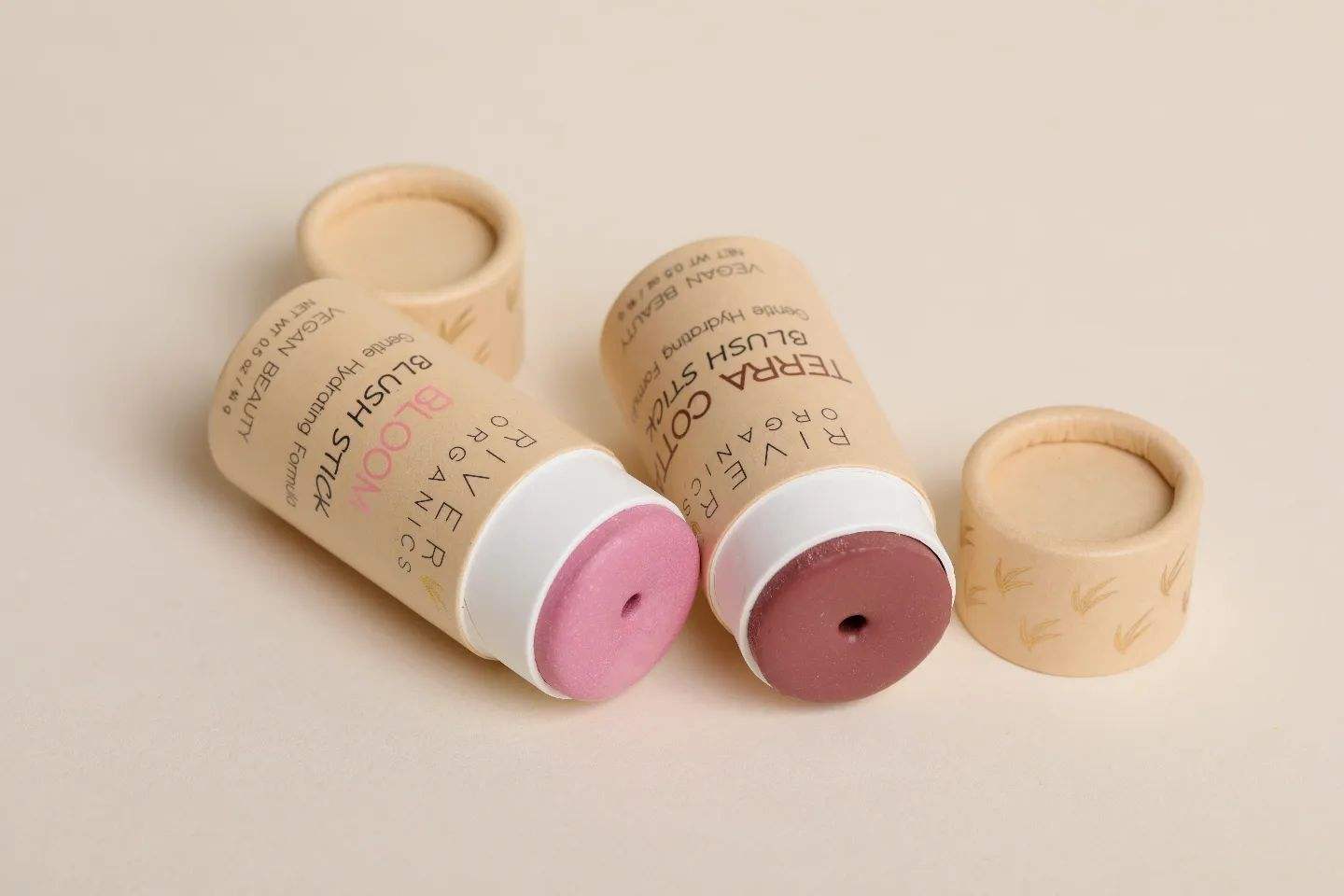 أنبوب ورقي قابل للتحلل عالي الجودة لتغليف أسطوانة أحمر الشفاه للتخزين الصديق للبيئة