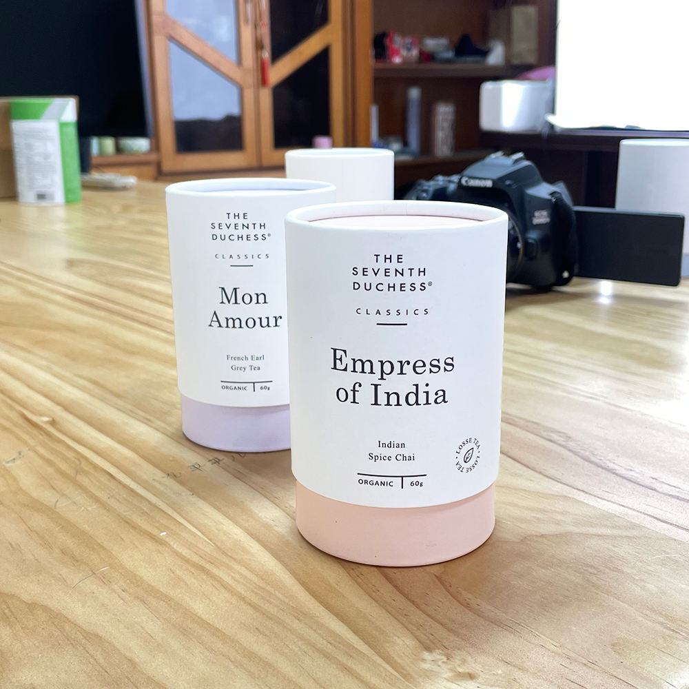 الأكثر مبيعا اسطوانة المدمج في رقائق الألومنيوم غطاء الألومنيوم الغذاء الصف ورق الكرافت أنبوب الشاي القهوة الجوز ورقة أنبوب التعبئة والتغليف