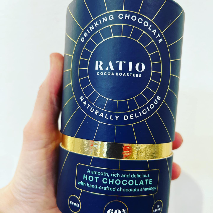 تصميم Hallpack لتغليف أنبوب ورقي مخصص لصندوق أنبوب دائري قابل للتحلل الحيوي لتغليف أسطوانة الكاكاو