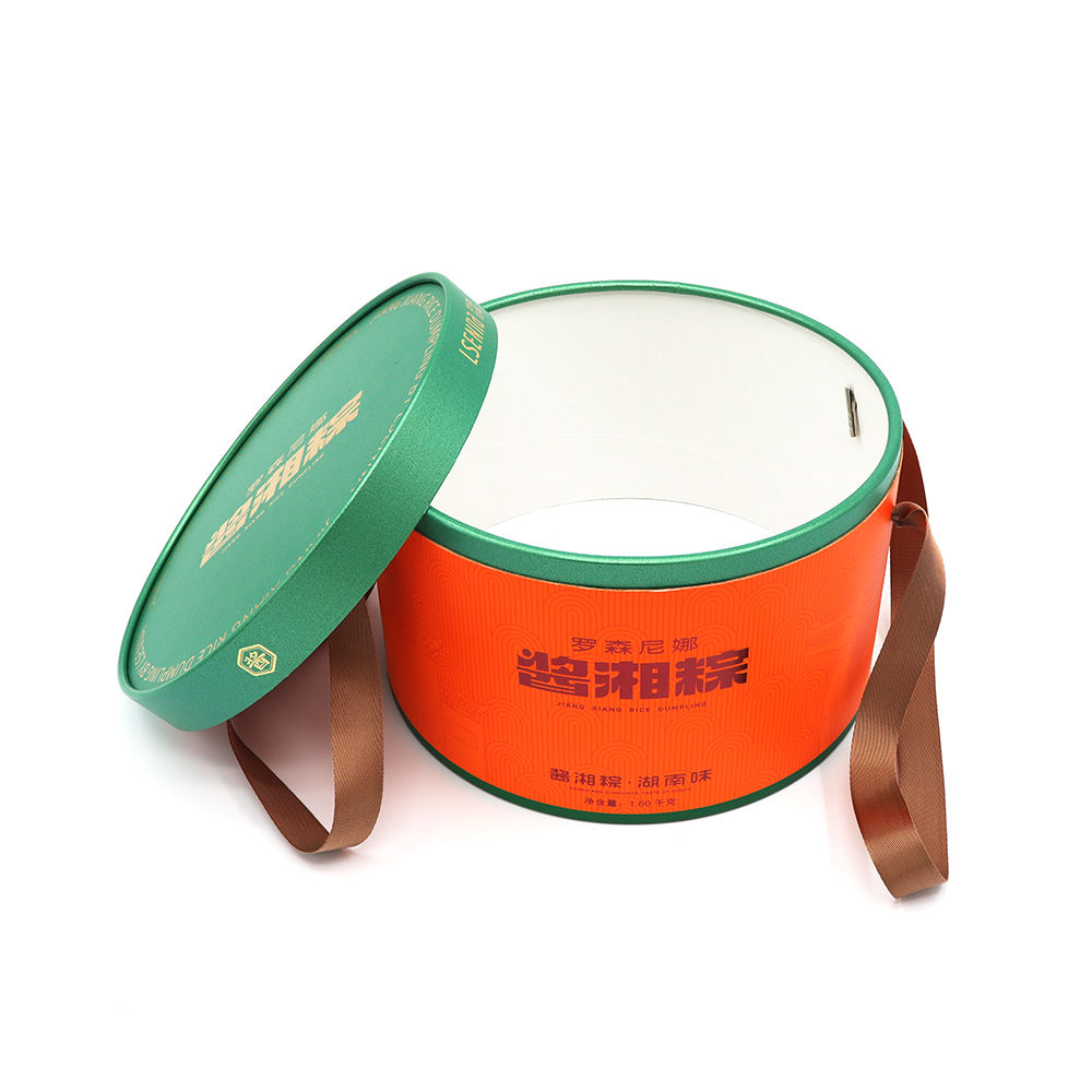 تصميم فاخر طباعة زلابية كعك القمر كعكة عيد الميلاد حفلة كعكة اسطوانة حاوية ورق تغليف ورق تغليف الهدايا