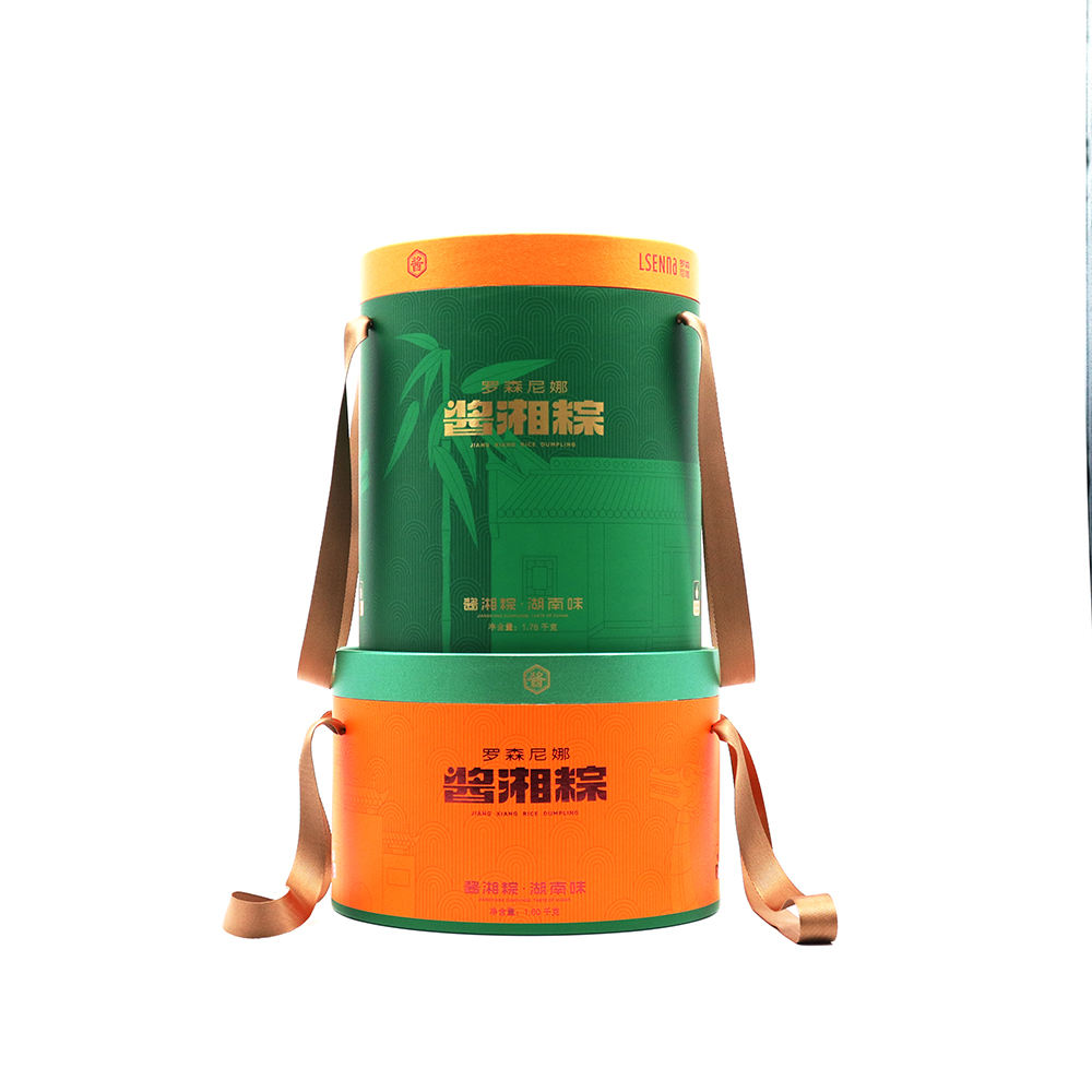 تصميم فاخر طباعة زلابية كعك القمر كعكة عيد الميلاد حفلة كعكة اسطوانة حاوية ورق تغليف ورق تغليف الهدايا