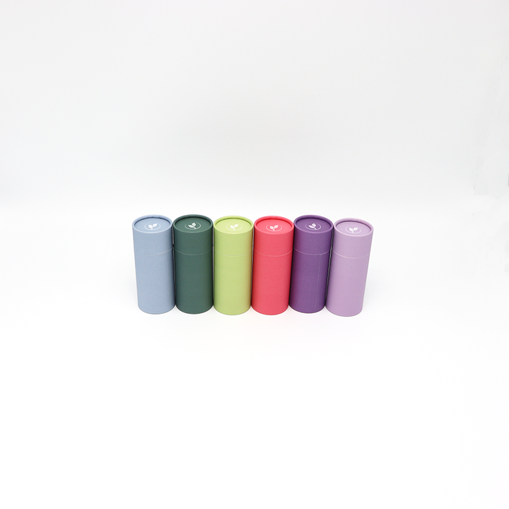 صديقة للبيئة مخصصة الغذاء الصف كرتون اسطوانة مربع ورقة أنبوب التغليف للشاي القهوة