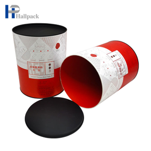 أنبوب ورق صندوق طعام سجائر أنبوب كبير ورق الكرافت للتغليف