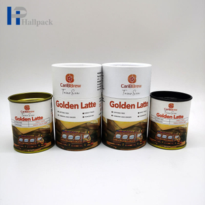 تغطية الحديد ورقة أنابيب الطعام أنبوب ورق الشاي أنبوب ورق القهوة التعبئة والتغليف