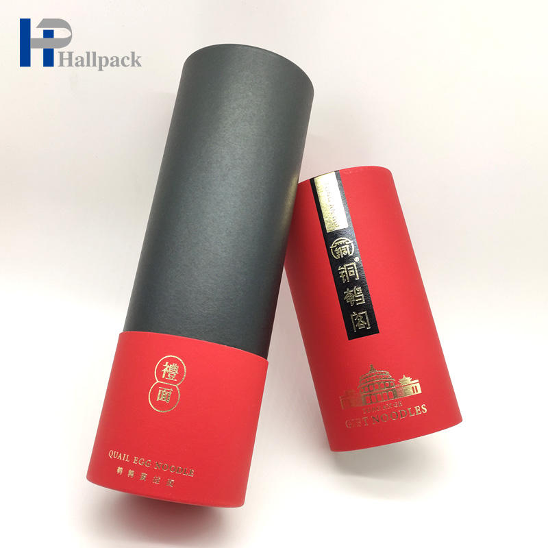 أنابيب التغليف الصناعية ورقة القهوة الملونة ورقة أنبوب التعبئة والتغليف للشاي
