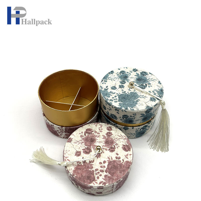 الجملة علبة كرتون مستديرة 100٪ أنابيب التعبئة والتغليف المواد المعاد تدويرها