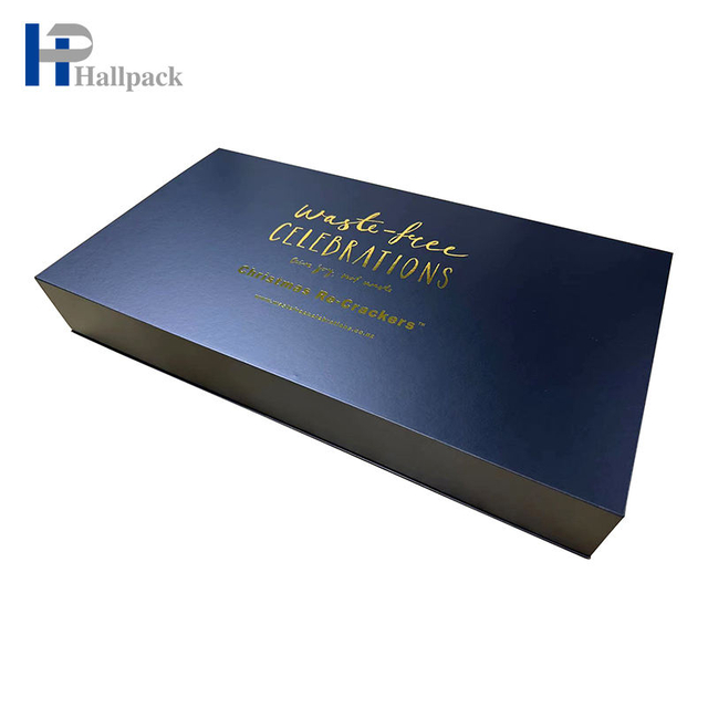 مصنع أفضل بيع صندوق مغناطيسي أسود كبير الحجم لتغليف الملابس صندوق ورقي