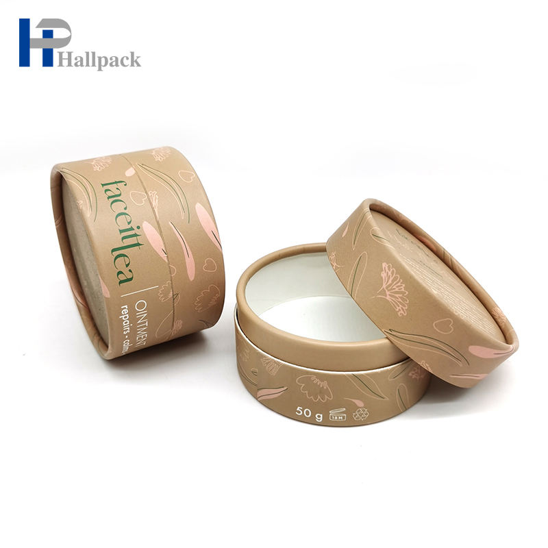 تستخدم على نطاق واسع مخصص كرافت كرتون هدية مستحضرات التجميل ورقة التعبئة والتغليف أنبوب ورق الشمع