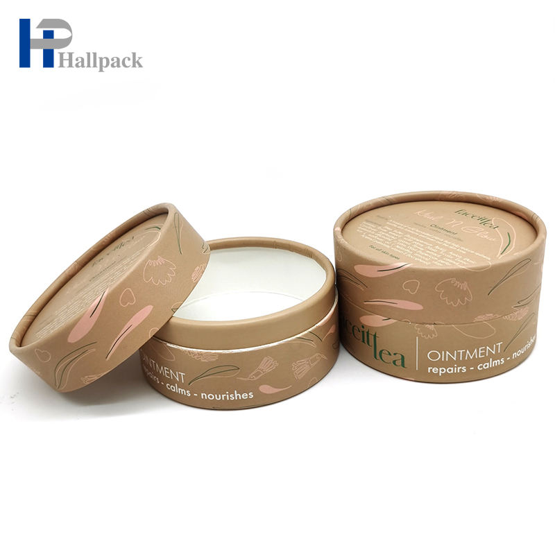 تستخدم على نطاق واسع مخصص كرافت كرتون هدية مستحضرات التجميل ورقة التعبئة والتغليف أنبوب ورق الشمع